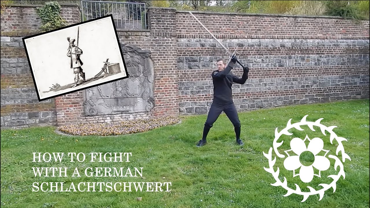 The use of the German Greatsword or Schlachtschwert