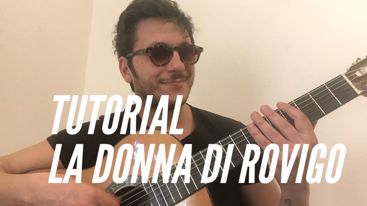 Santino Cardamone - tutorial per chitarra (La donna di Rovigo)