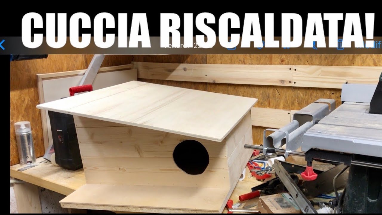 Come fare una cuccia riscaldata per animali!