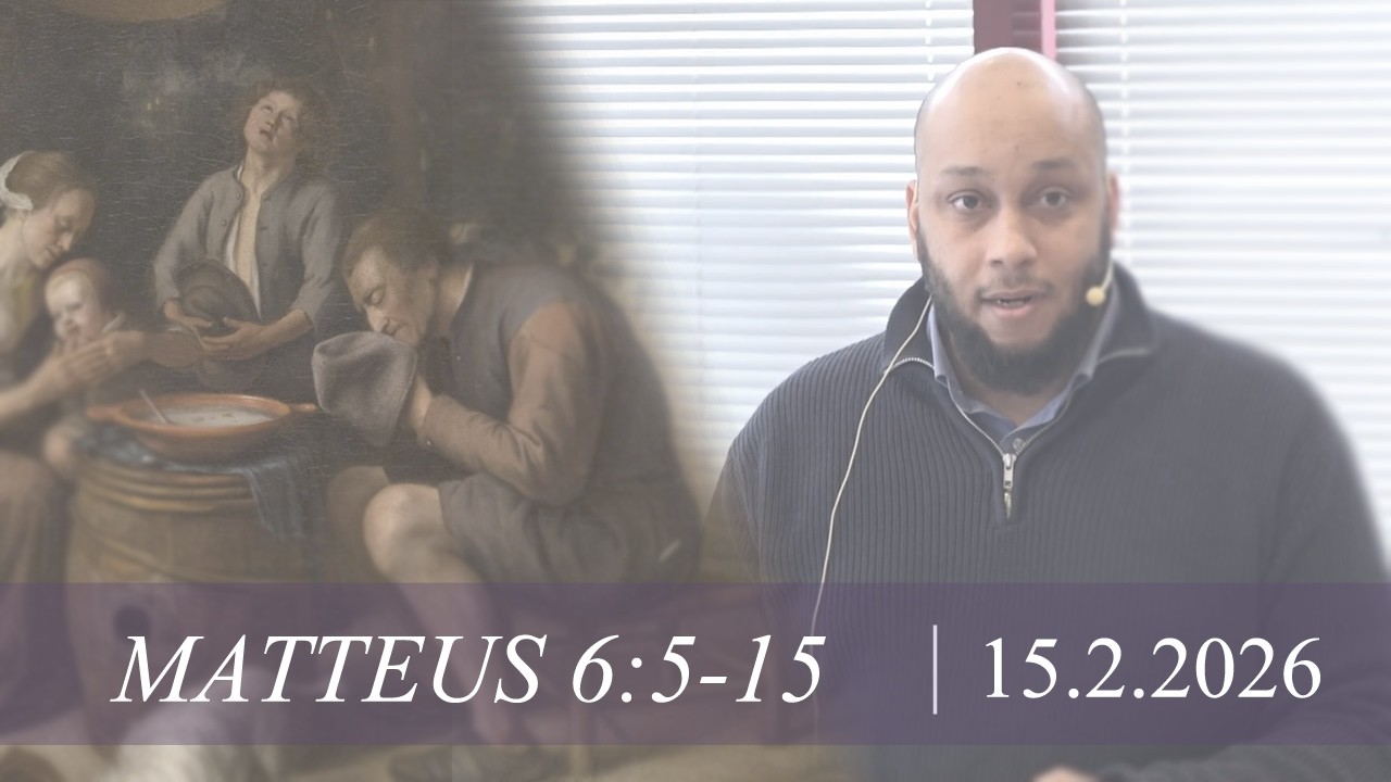 Vuorisaarnan Isä meidän rukous (Matt. 6:5-15)
