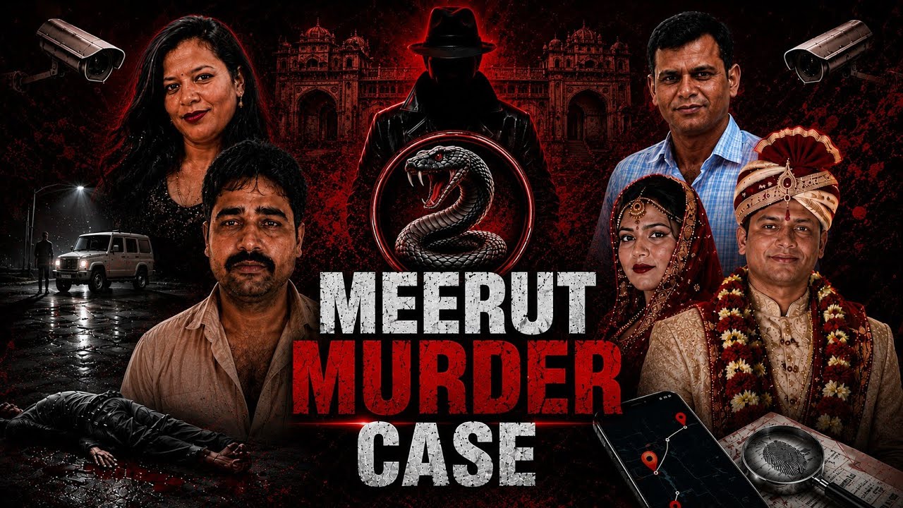 Meerut Snake Murder Case | 2D Animation | Snake Bite or Planned Murder? | True Crime Documentary