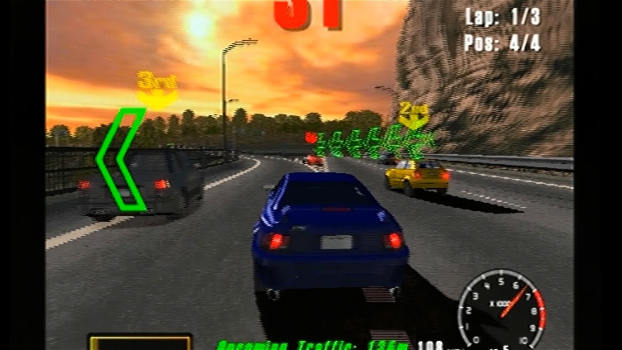 Burnout (September 12, 2001) Preview PS2 Beta - Unlock All Debug Cheat