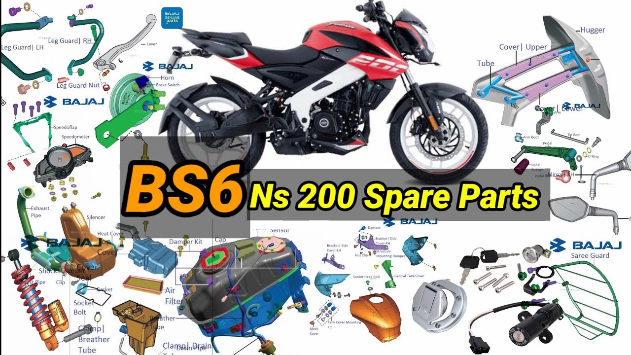 Bs6 Ns 200 Spare Parts Price List | Ns 200 spare Parts Price | Pulsar ns 200 Spare Parts Price
