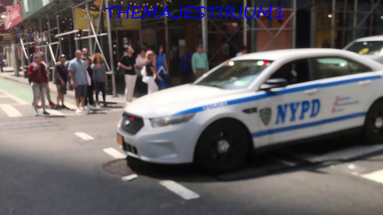 COMPILATION OF NYPD POLICE UNITS RESPONDING IN VARIOUS NEIGHBORHOODS OF NEW YORK CITY.  39