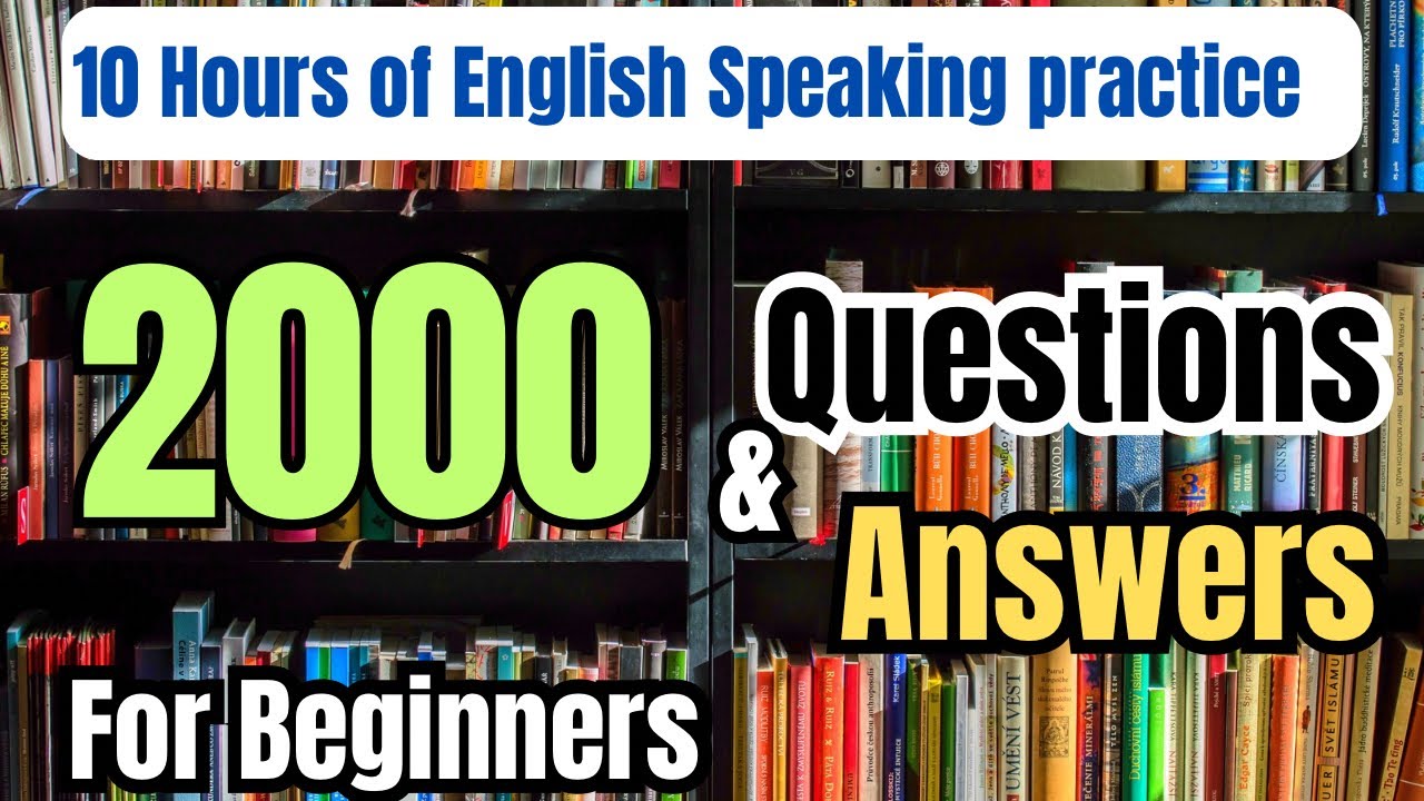 10 Hours of English Speaking Practice - Improve Your Fluency with Native English Teacher!