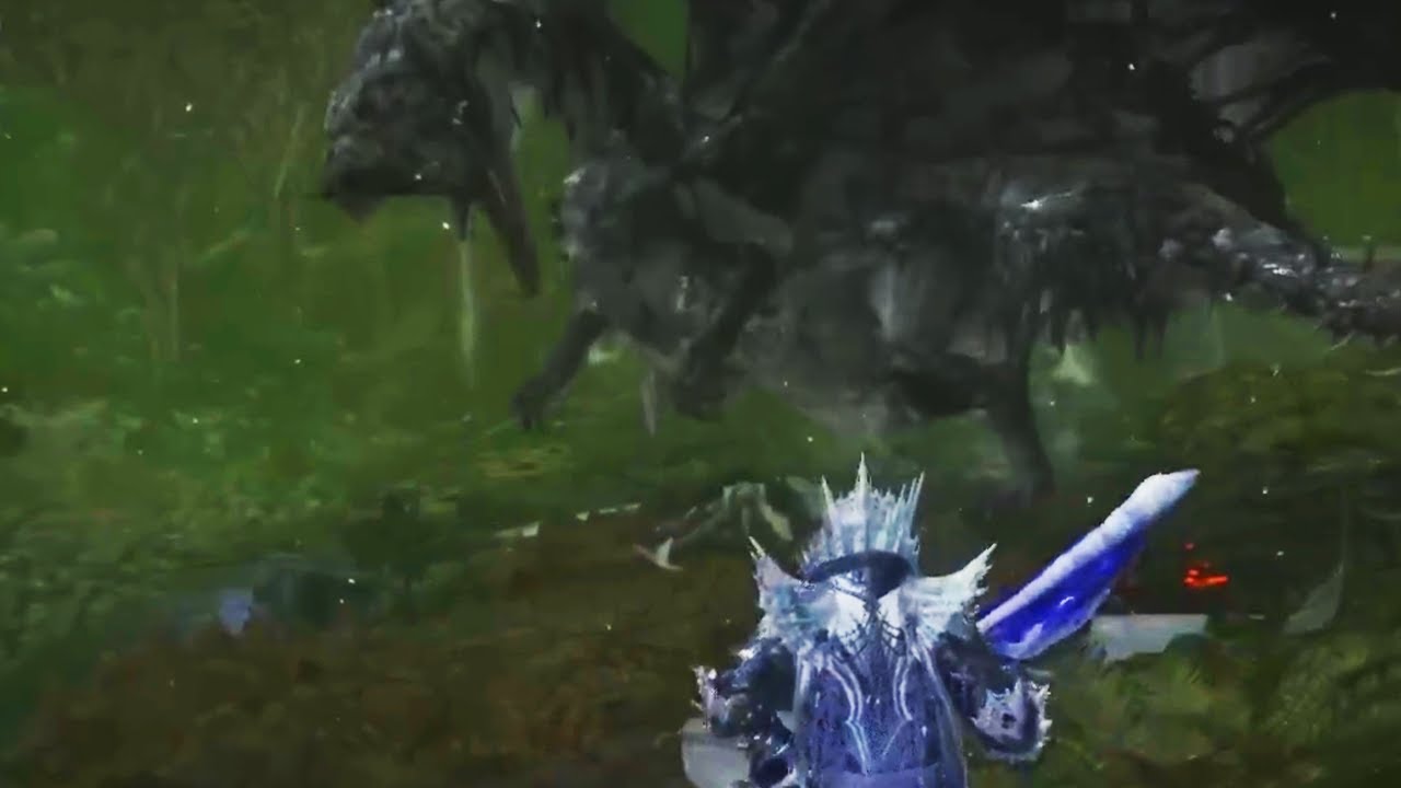 The nastiest dragon in Monster Hunter Iceborne