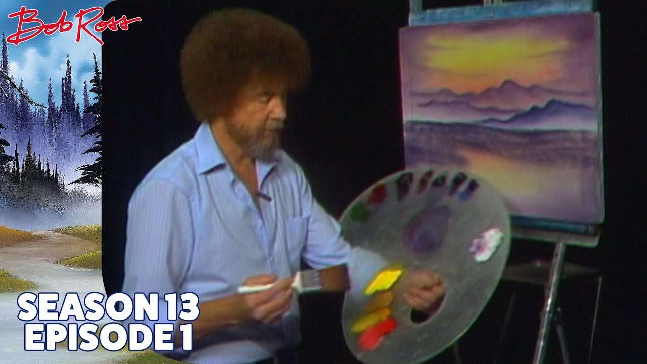 Bob Ross - Rolling Hills (Season 13 Episode 1)