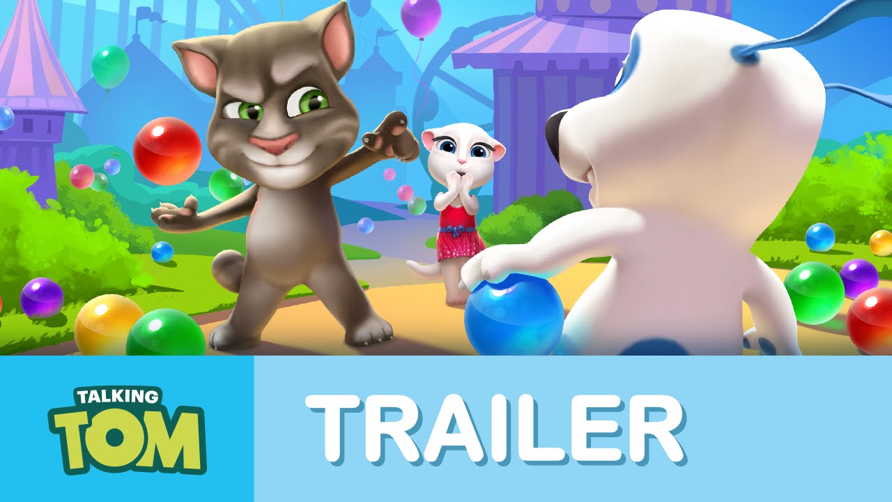 Talking Tom's Bubble Shooter - Teaser Trailer