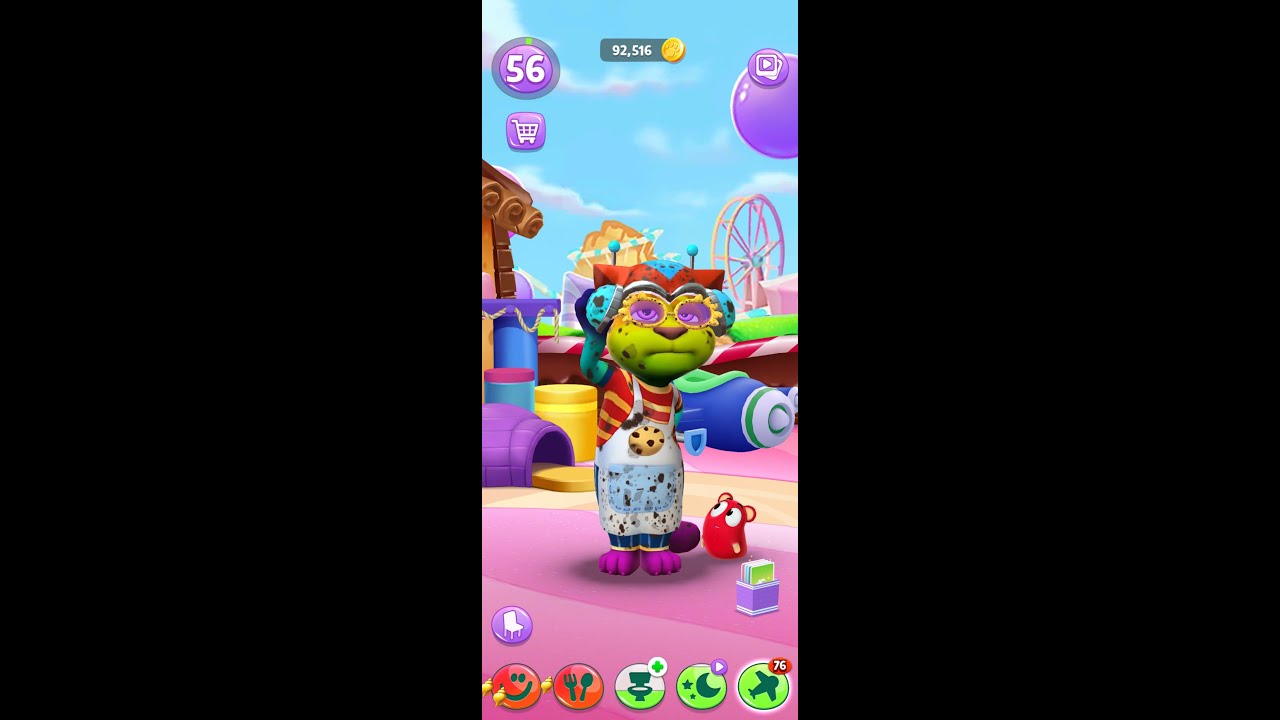 my Talking Tom 2 || aaj khana khya or masti kiya # shorts live