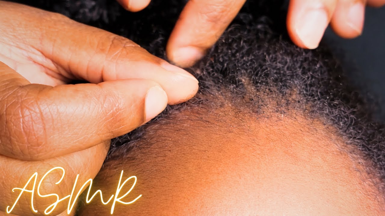 Satisfying ASMR Nitpicking Hair Edges for Deep Sleep