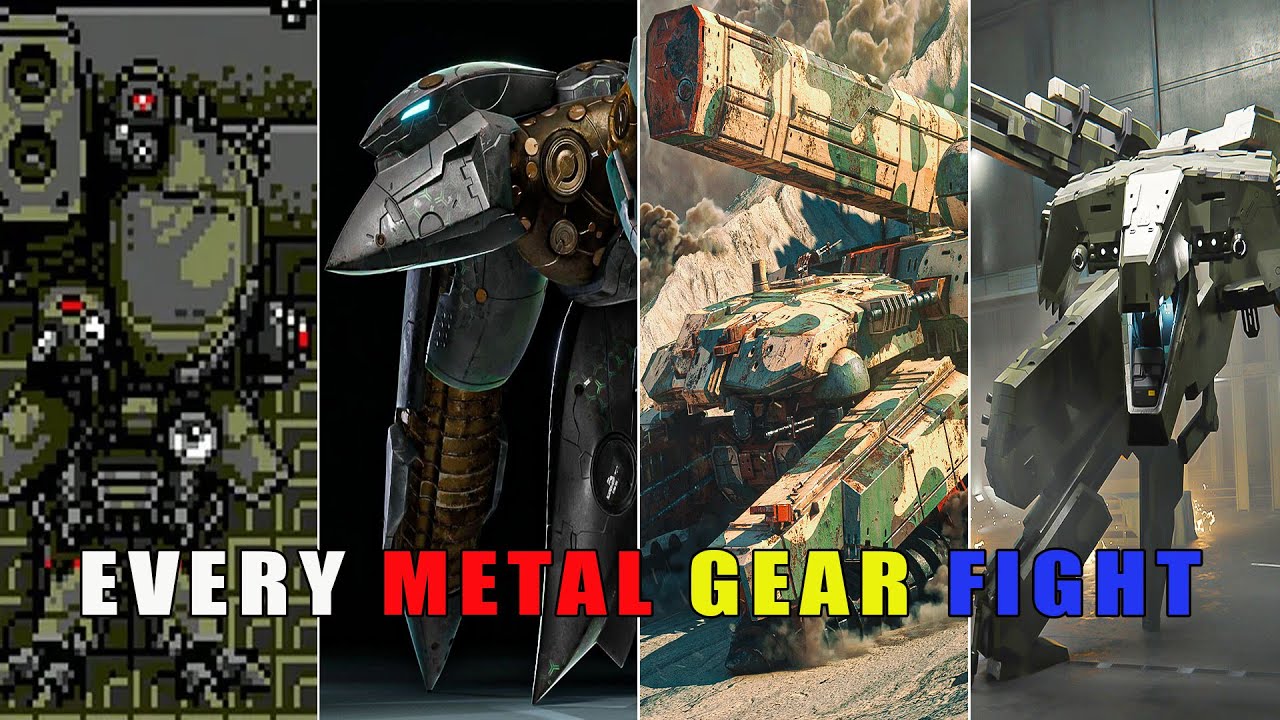 Evolution of Metal Gear Fight in METAL GEAR SOLID Games (1987 - 2025)
