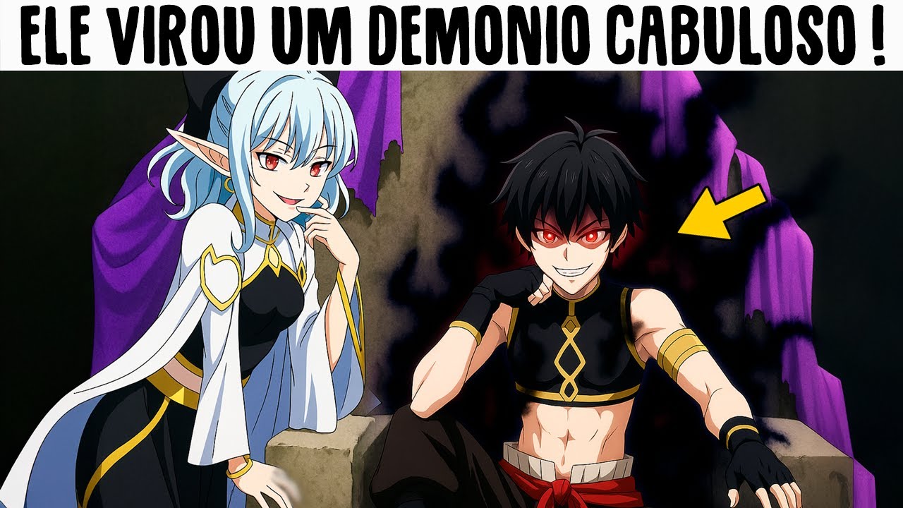 O MALUCO REENCARNOU SEM SABER QUE ERA O REI DEMONIO SUPREMO ! An&aacute;lise Mil Grau ( ZUEIRA ANIME )
