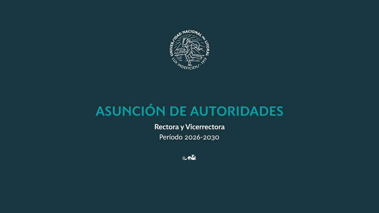 ASUNCIÓN AUTORIDADES 2026 2030 -  RECTORA Y VICERECTORA