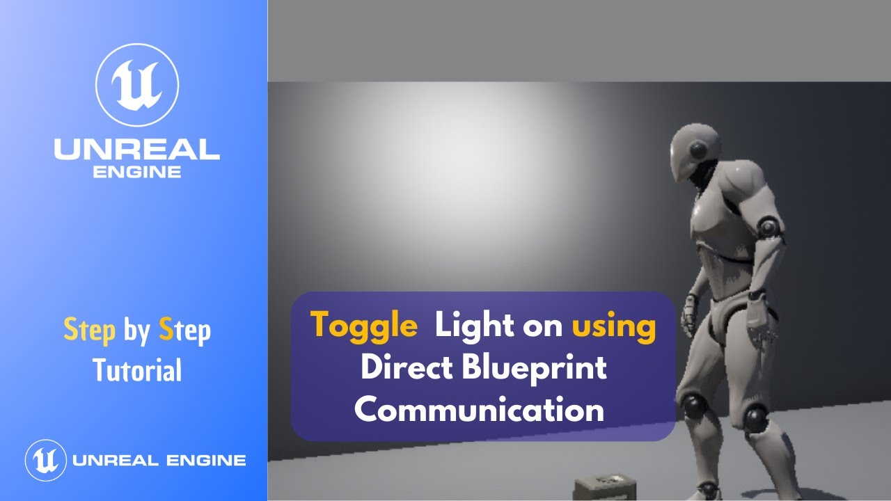 Toggle Lights by Direct Blueprints Comms: Unreal Tutorial