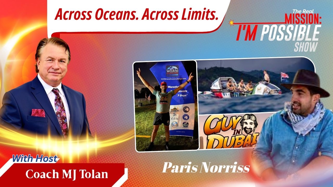 From 7 Marathons to the Pacific Ocean: The Grit Code of Paris Norriss | Mission: I’M Possible