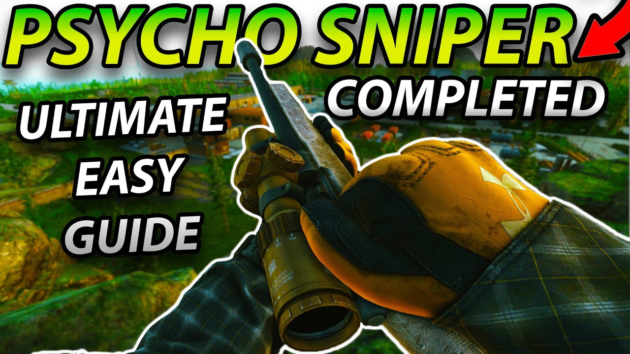 THE ULTIMATE PSYCHO SNIPER GUIDE IN TARKOV 0.16.5 | Easily Complete The Psycho Sniper Mechanic Task