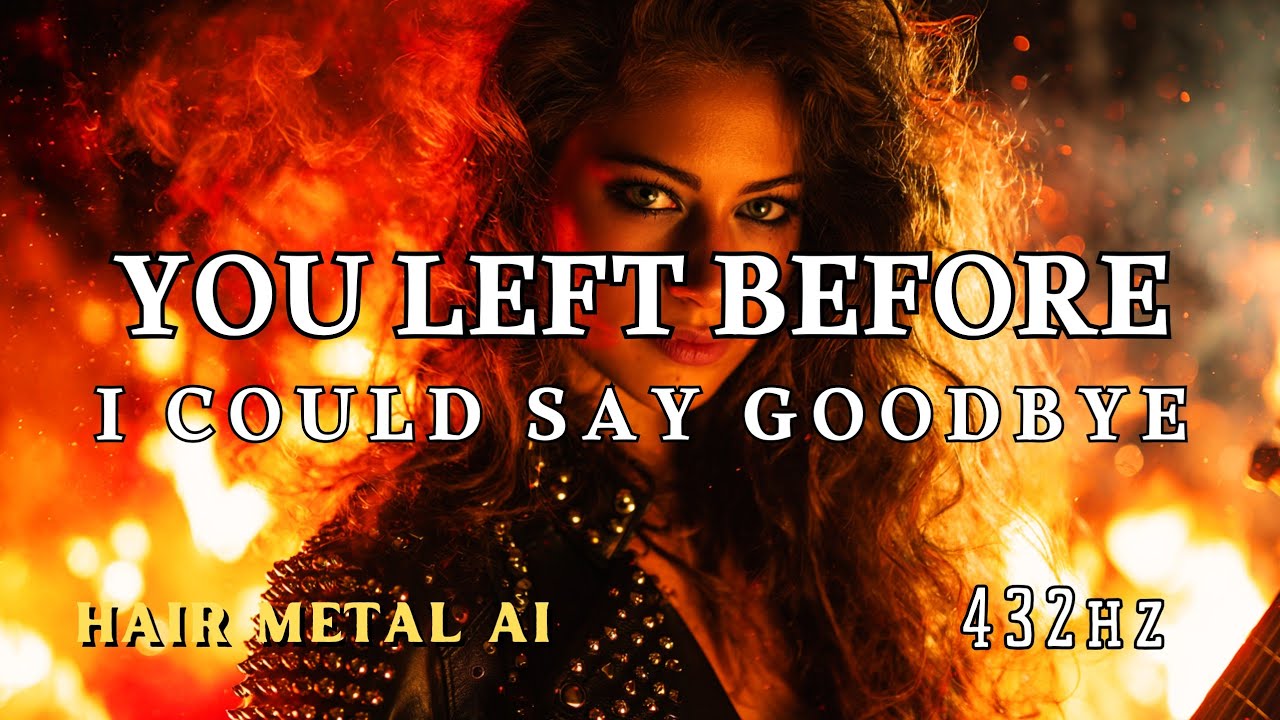 Left Before I Could Say Goodbye 💔 | Emotional 80s Power Ballad