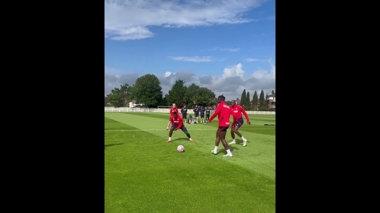 Uche christantus training with crystal palace
