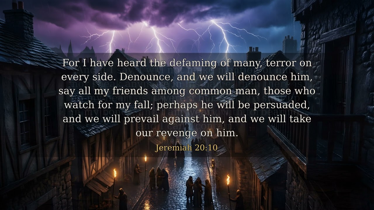 Jeremiah Chapter 20 - UPDV Bible in 4K