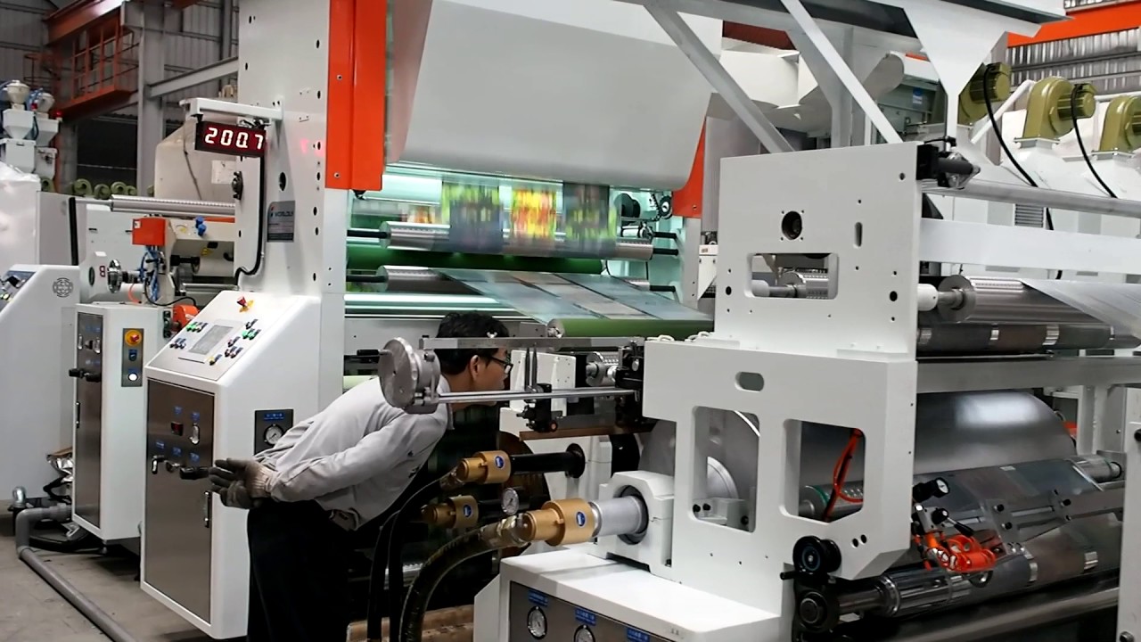 WEL-1300_Uma Polymer _ Mono Extrusion Coating & Laminating Machine