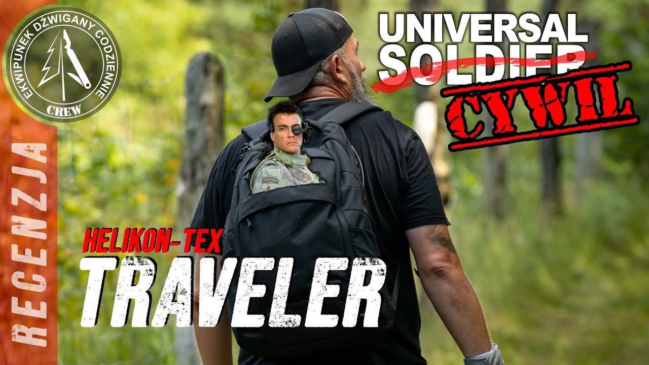 Cywilny PLECAK do zadań SPECJALNYCH? #helikontex #traveler #backpack