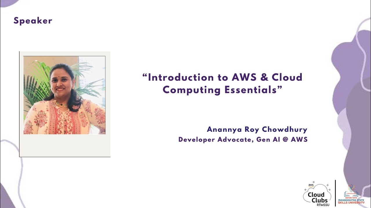 Introduction to AWS & Cloud Computing Essentials | AWS Learn & Build | Anannya Roy Chowdhury