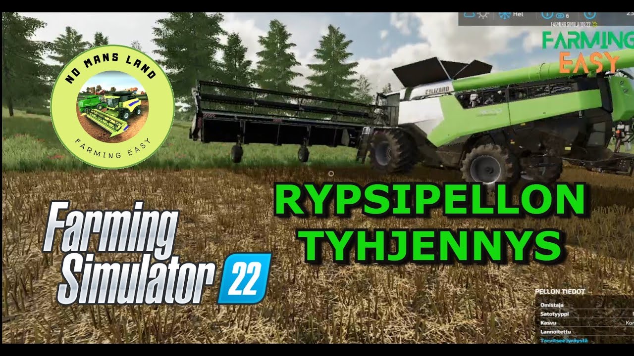 FARMING SIMULATOR 22, NOMANS LAND, - RYPSI, PUINTI JA MYYNTI
