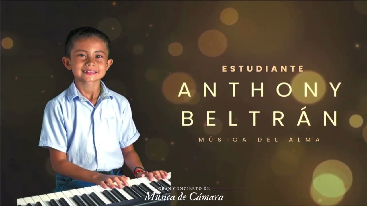 Recital Musical 2025 - Anthony Beltrán - Gloria Cantan Los Querubes, Campana sobre campana