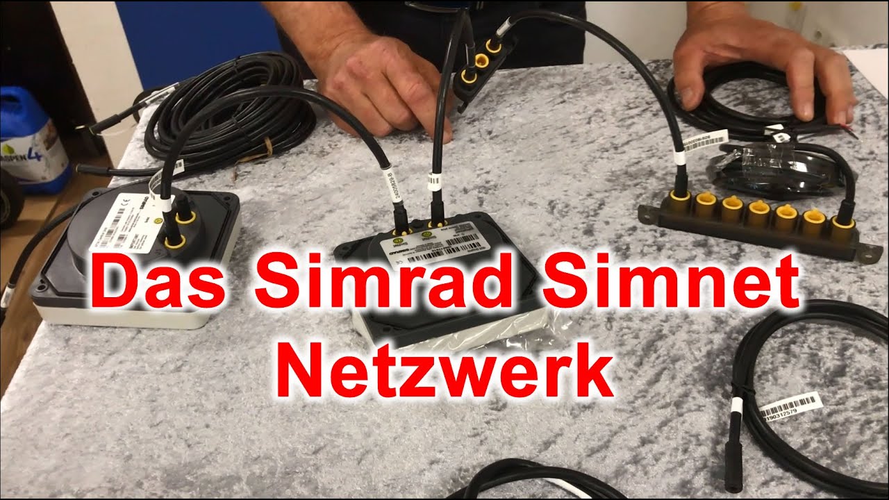 Simrad SimNet Aufbau und was man wissen muss.