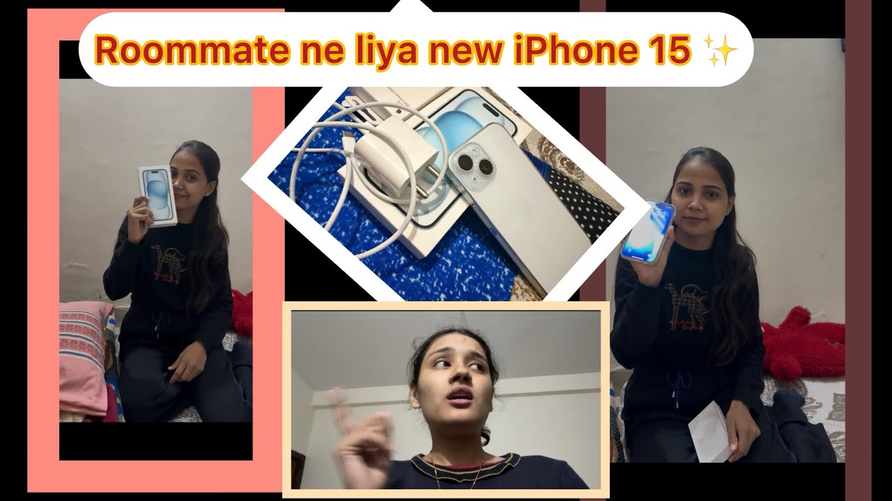 Roommate ne liya new iPhone #newvideo #moreviral #vlog 