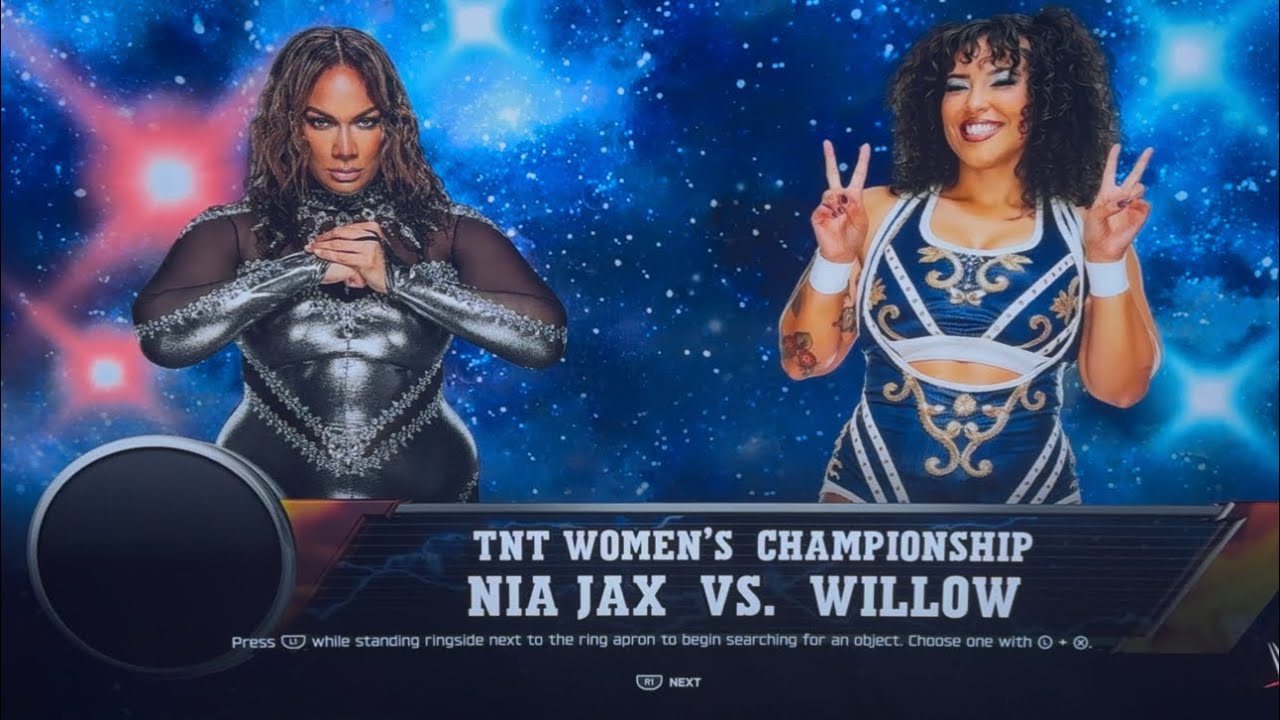 Nia Jax Vs Willow Nightingale For her TNT Women's championship