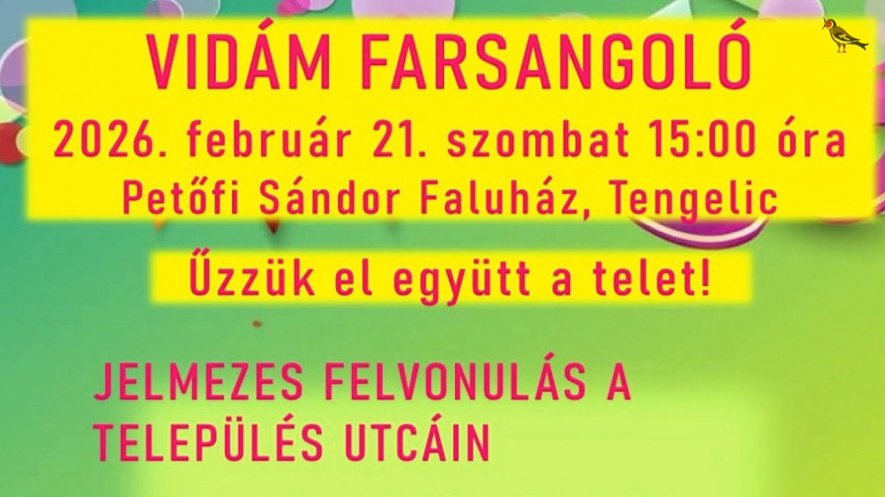 Vidám farsangoló 2026.