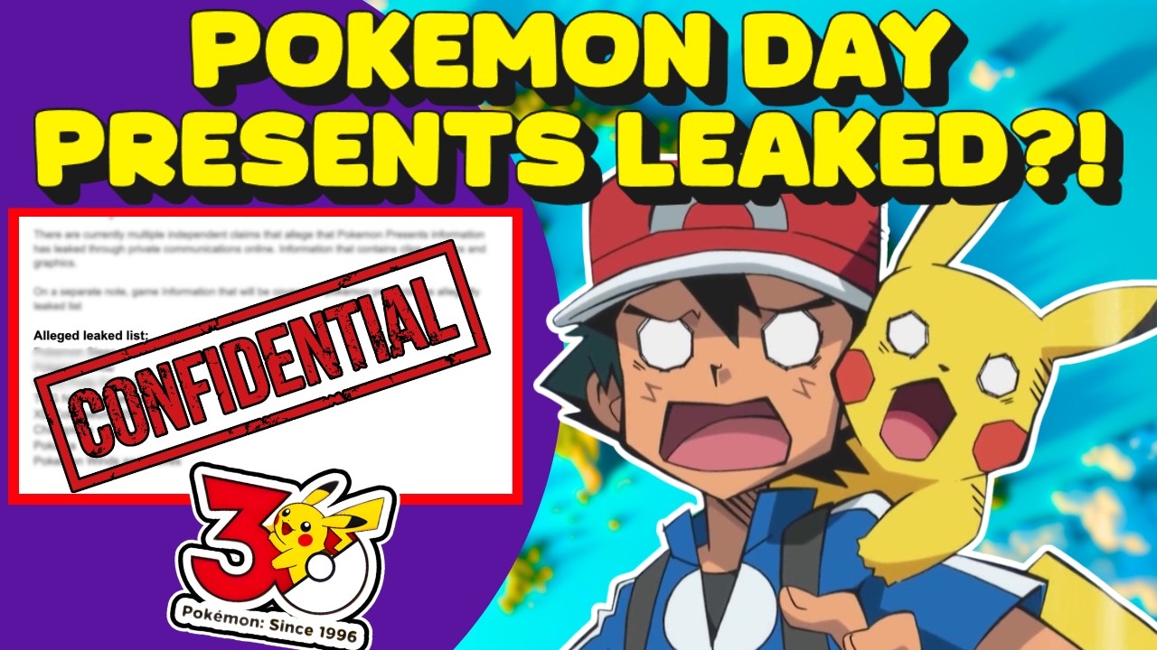 Утекли ли подарки к 30-летию Pokemon?! | Раскрыт список покемонов 10-го поколения, чемпионов и мн...