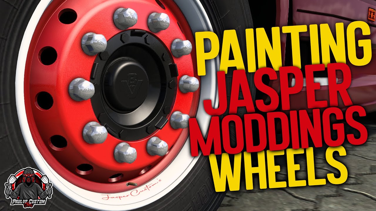 Customizing Jasper Wheels in ETS2 &ndash; Easy Paint Tutorial!
