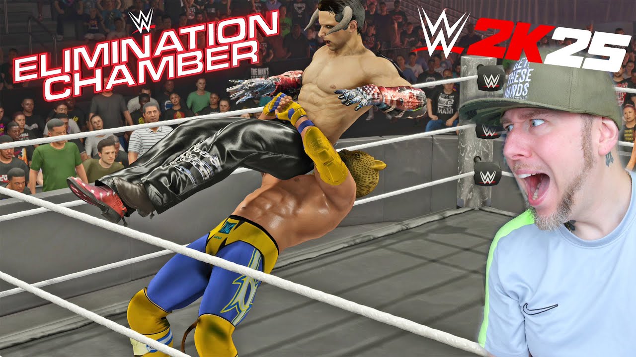 NEW WWE 2K25 TEKKEN ELIMINATION CHAMBER