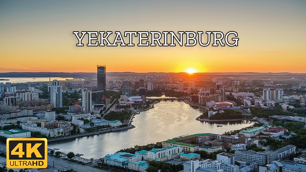 Yekaterinburg, Russia 🇷🇺 | 4K Drone Footage