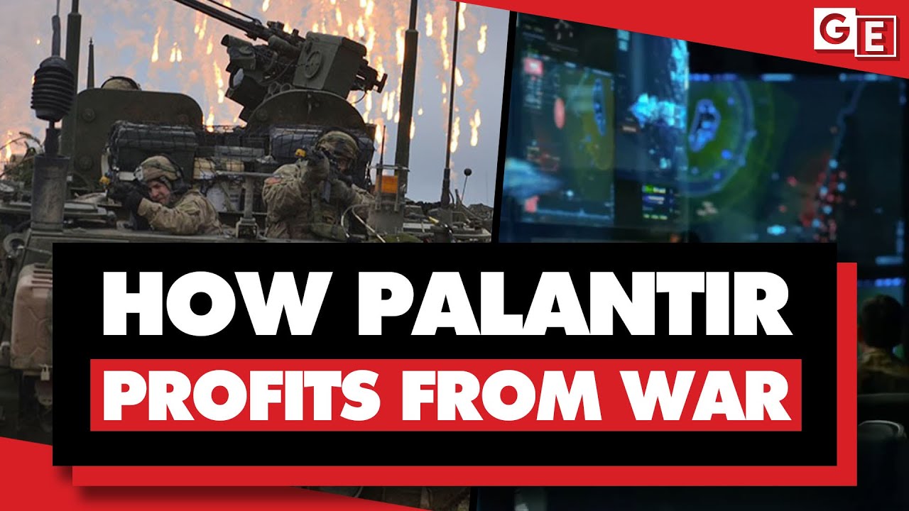 Чем на самом деле занимается Palantir? Он наживается на войнах и массовой слежке.