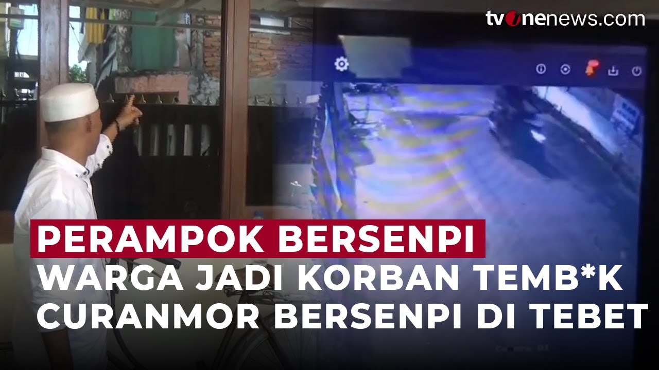 Komplotan Curanmor Bersenpi Beraksi di Tebet, Warga Jadi Korban Tembak*n | OneNews Update