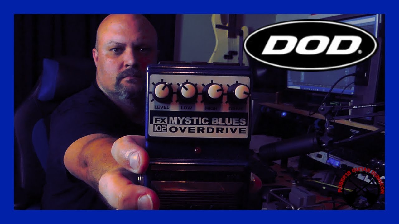 Почему я НИКОГДА не слышал об этой педали? | DOD FX102 Mystic Blues Overdrive