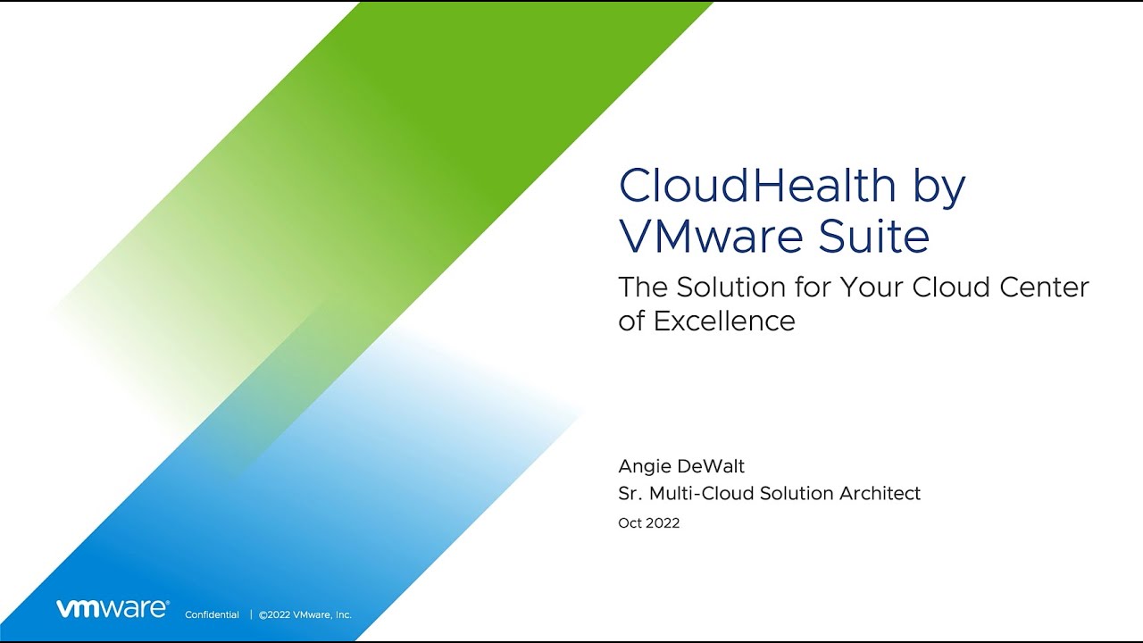 CloudHealth Foundations: Introduction