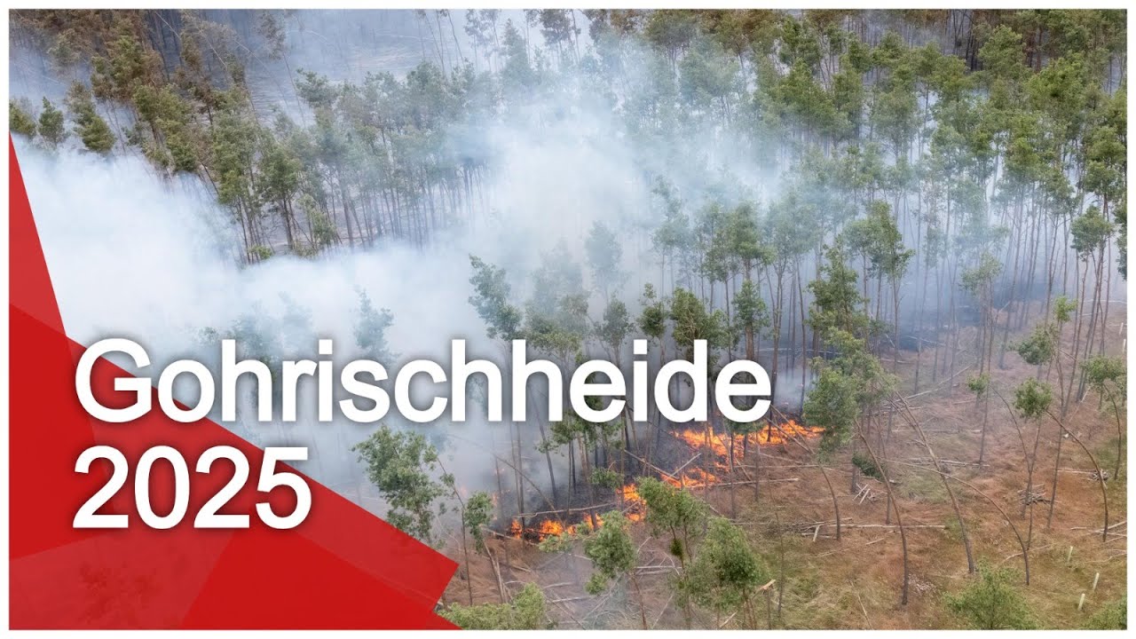 05.07. - 09.07.2025 Waldbrandeinsatz in der Gohrischheide
