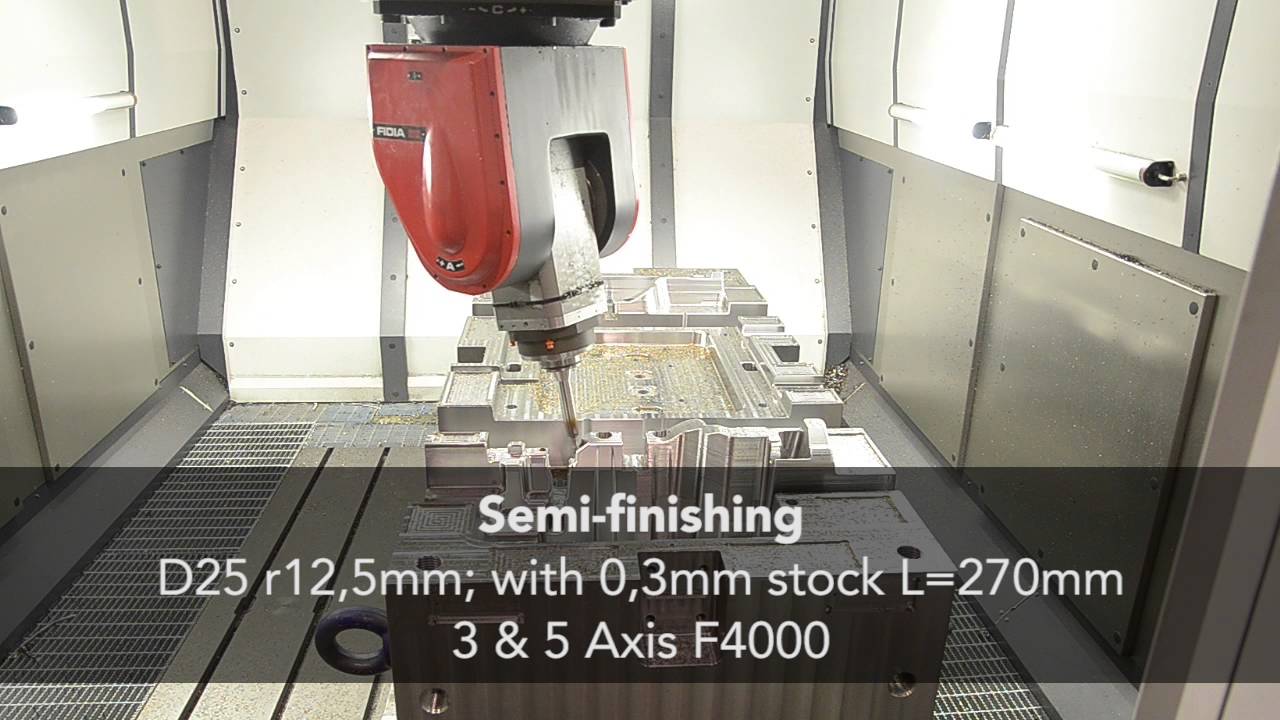 FIDIA MACHINE - GTF/Q high-speed milling machine