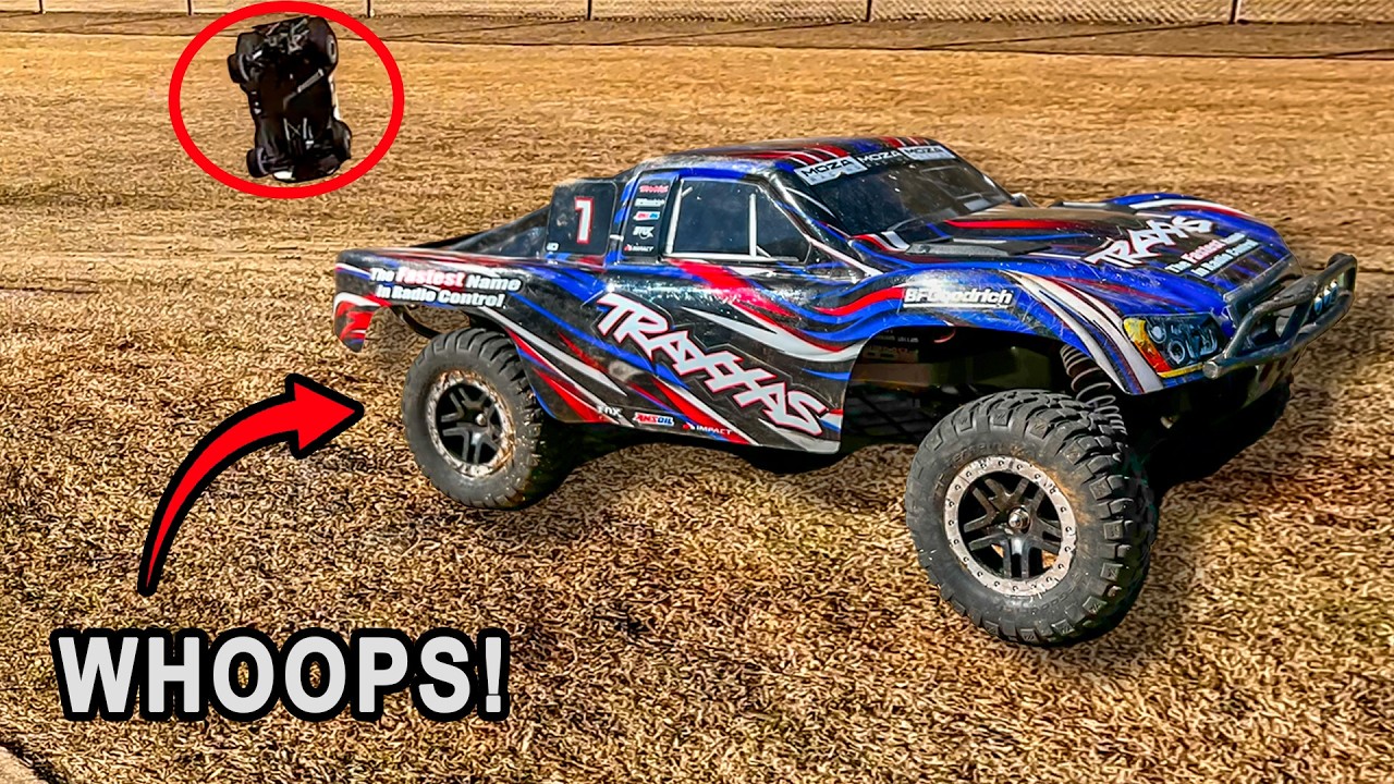 Jumping my Traxxas Slash Gone Wrong...
