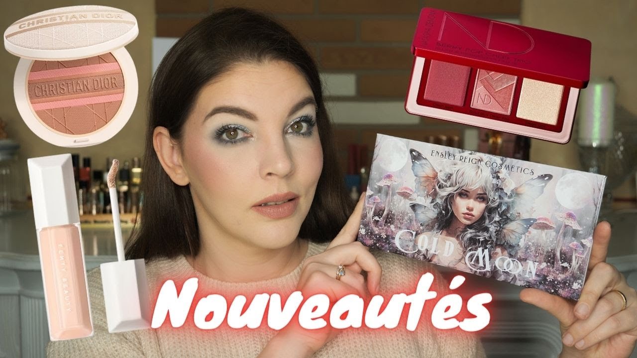 GRWM : Ensley Reign Cold Moon, Fenty We're Even Concealer, Natasha Denona Berry Pop Cheek Trio, Dior