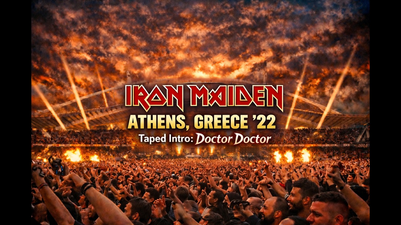 Iron Maiden: 🇬🇷 Doctor Doctor (UFO), Athens 16 July 2022