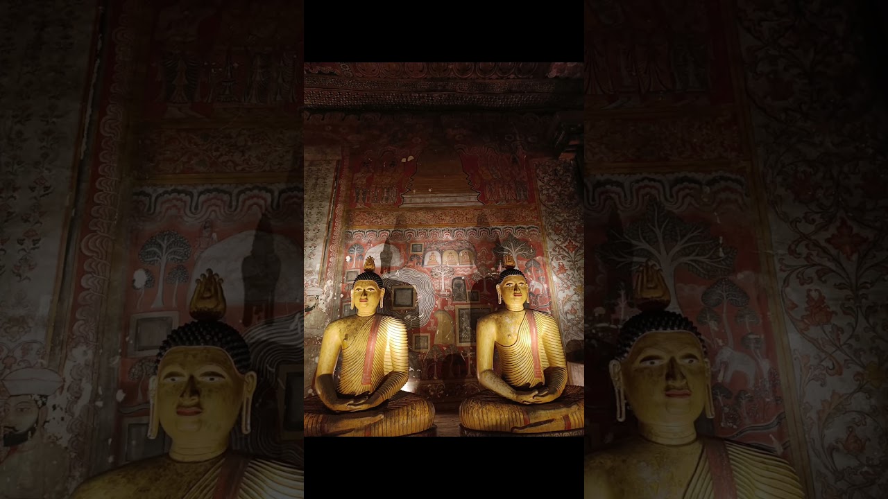 Dambulla Cave Temple | Visual Graphics & Geometry in Ancient Architecture