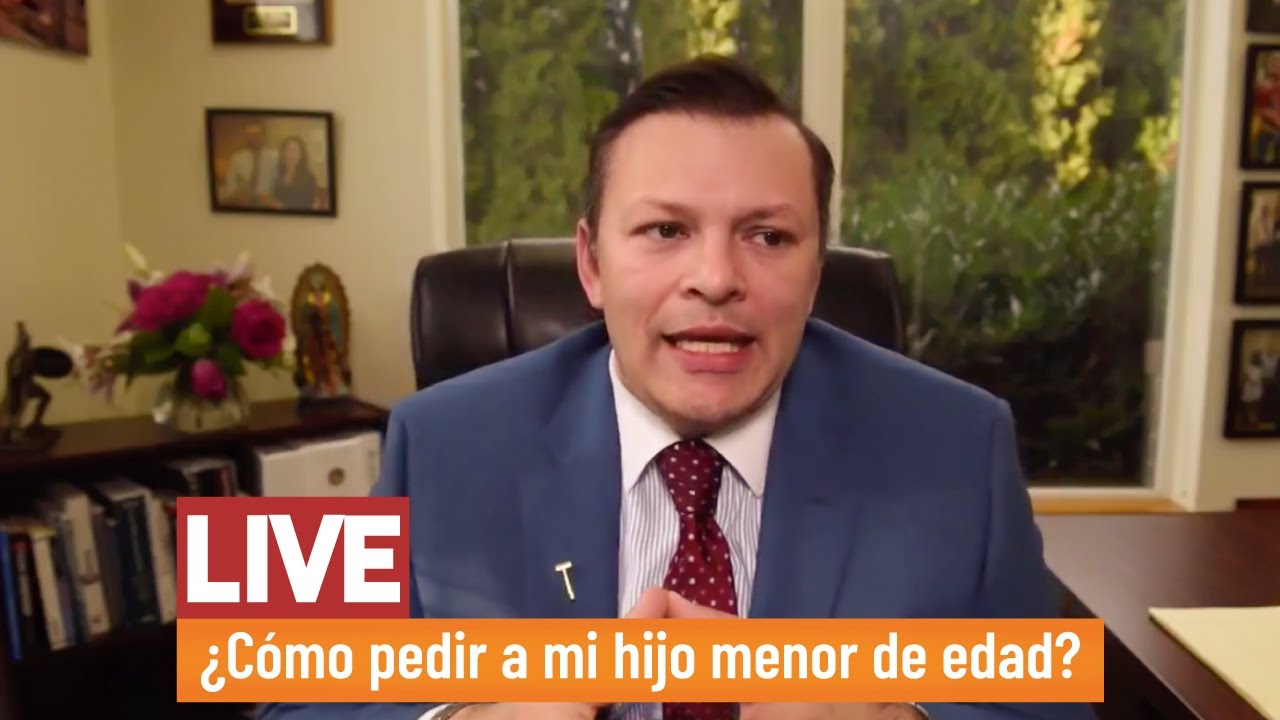 🎦 ¿Qué debo hacer para pedir a mi hijo menor de edad? Todo sobre peticiones familiares.