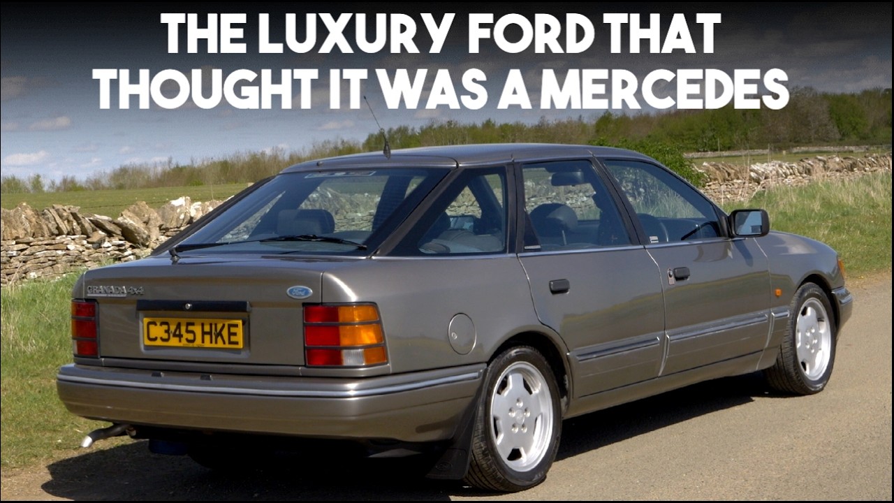 The Ford That Cost More Than Mercedes, BMW and SAAB! Ford Granada Scorpio 4x4