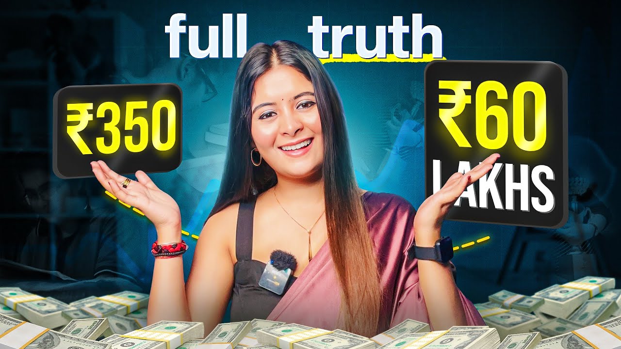 Full Truth with PROOF &ndash; ₹350 to ₹60 LAKHS in My Early 20s | Best Career Guidance