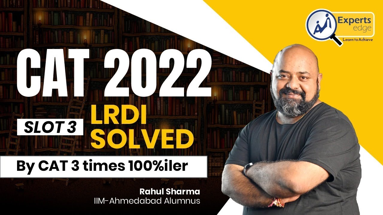 CAT 2022 Slot 3 LRDI Solutions | Solving LRDI Slot 3 with Expert Strategies! | CAT LRDI Slot 3 2022